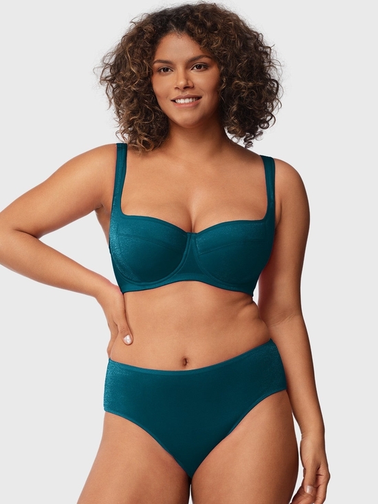 Hsia Other - Hsia Starry Night Lightly Lined Lightly Padded Plus Size Balconette Bra
